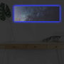Wallity Lienzo Decorativo Iluminado con LEDs 3090NASA-012 Multicolor 30 x 90 cm